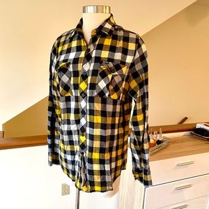 *3/$20* Long Sleeve Plaid Shirt